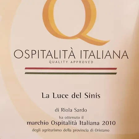 Κατάλυμα σε φάρμα La Luce Del Sinis *